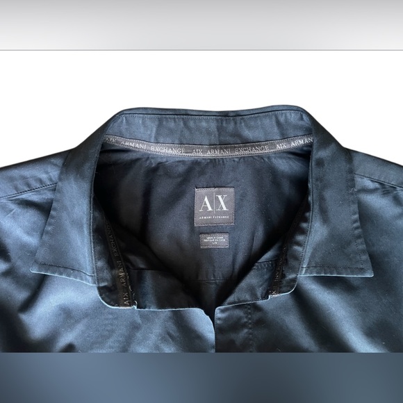 Armani Exchange ,Men's Navy Blue Shirt - Picture 3 of 8